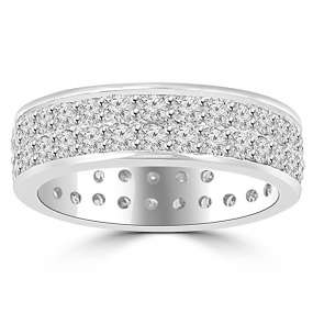 10K Gold Round & Baguette Diamond Men's Anniversary 0